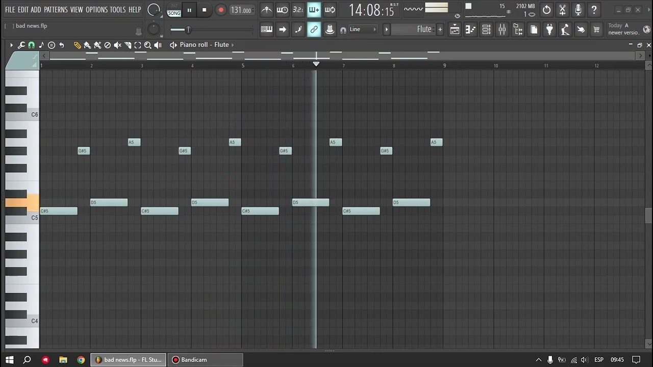 Young Nudy - Bad News melody remake (first attempt lmaooooo)