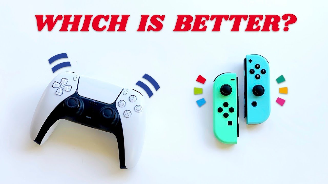 DualSense Haptic Feedback vs. Joy-Con HD Rumble