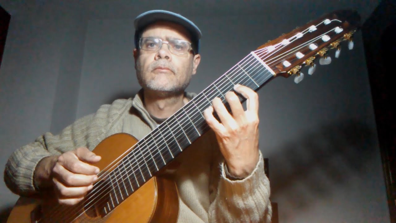 10. Preludio en Do de Bach - Escuela de la Guitarra de 10 Cuerdas por Ramón León Egea
