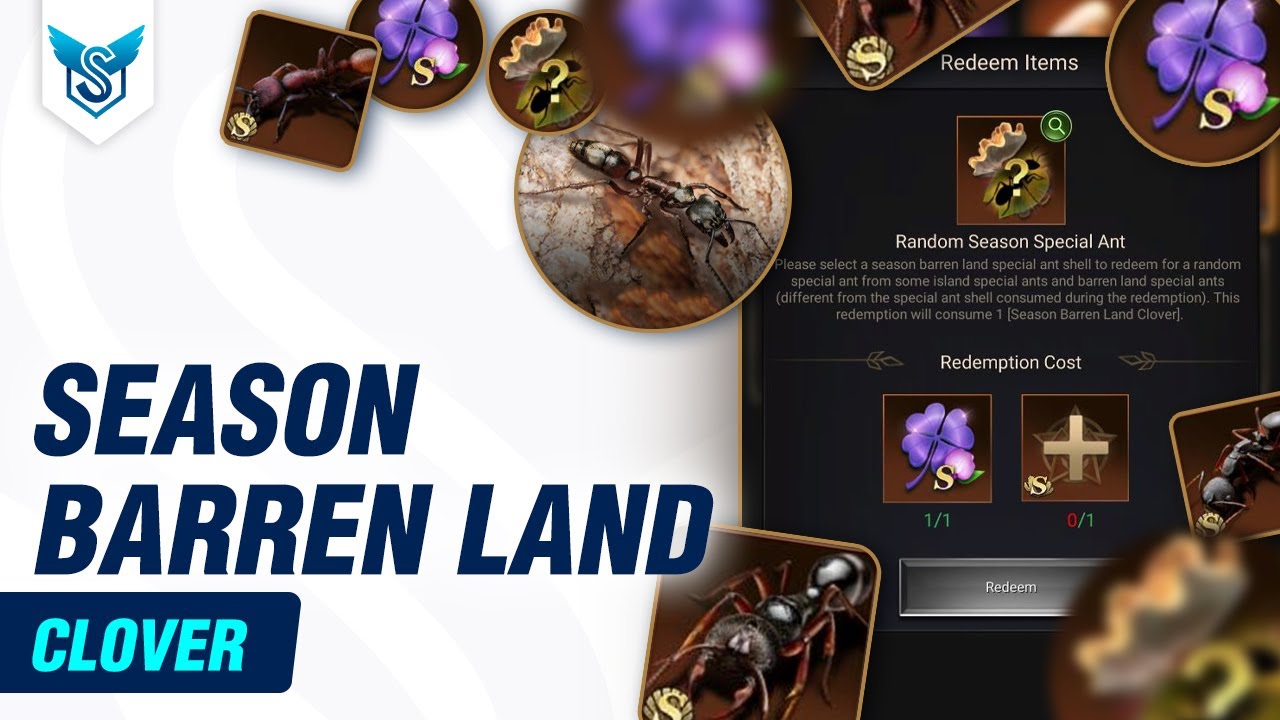 Сезон Barren Land Clover - Подземное царство муравьев [EN]