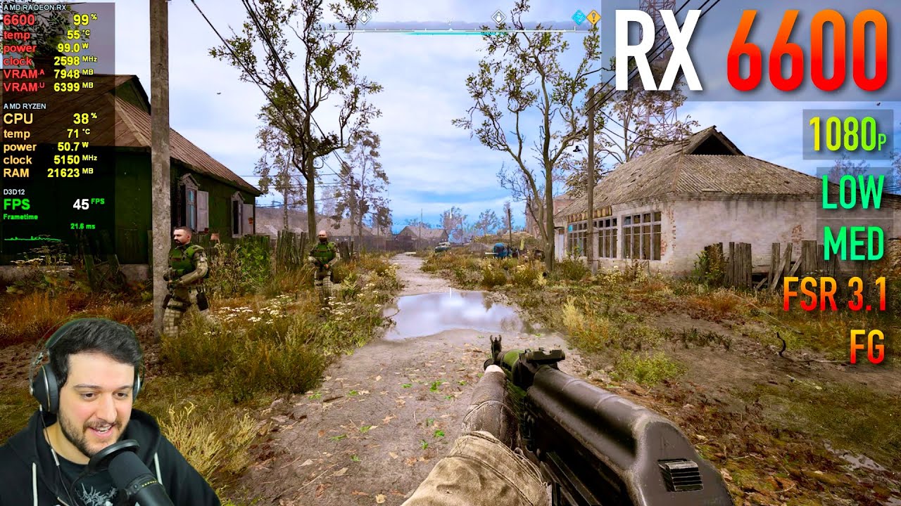 RX 6600 - S.T.A.L.K.E.R. 2: Heart of Chornobyl