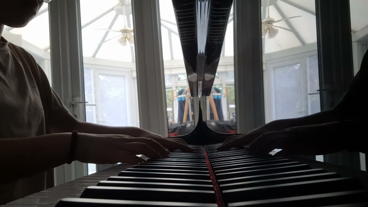 reciting Waltz in A♭Major by muscle memory😂