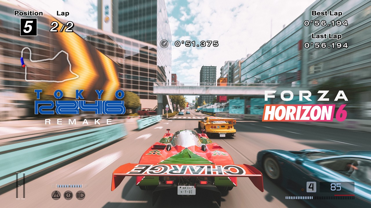 I Recreated GT4's Tokyo R246 in Forza Horizon 6 | Mazda 787B 2-Lap Race