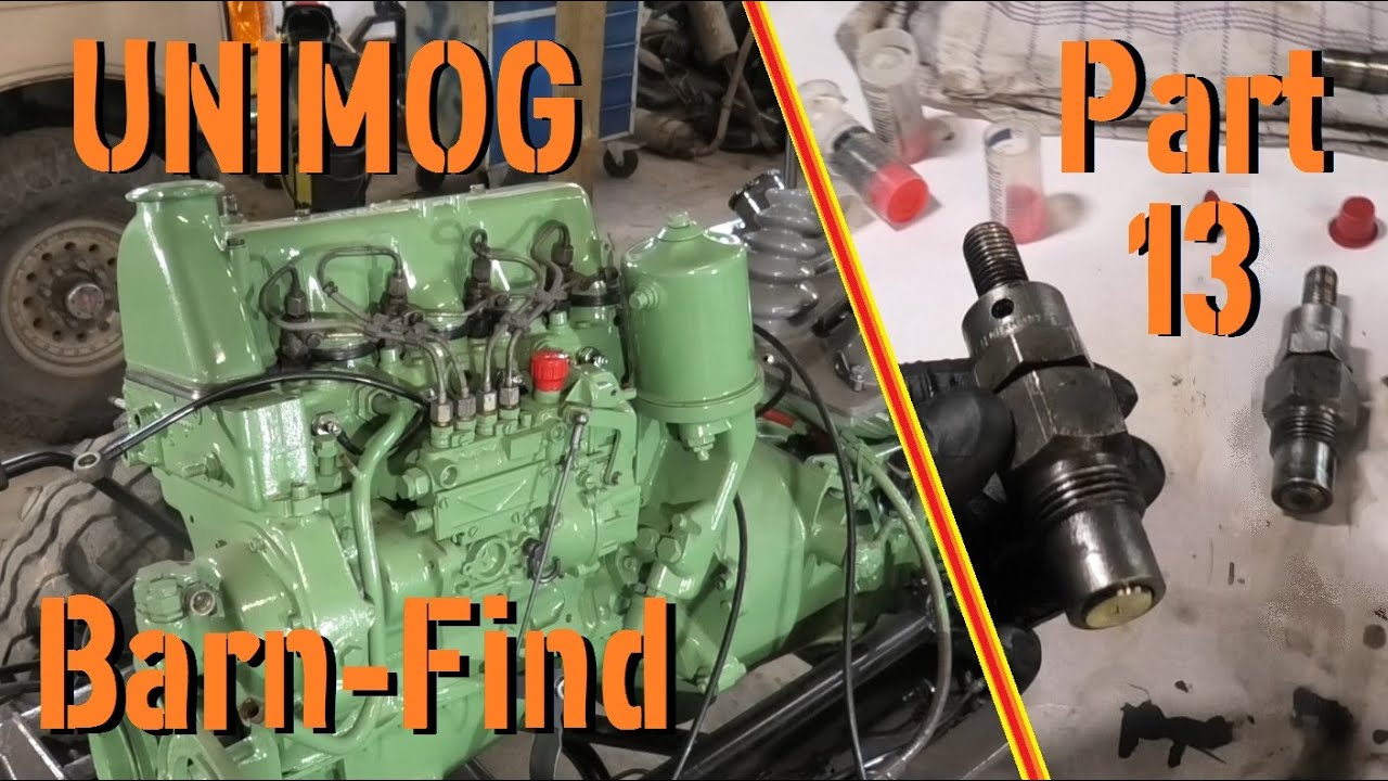 Unimog Barn Find. Part 13 - Injector re-build and other stuff