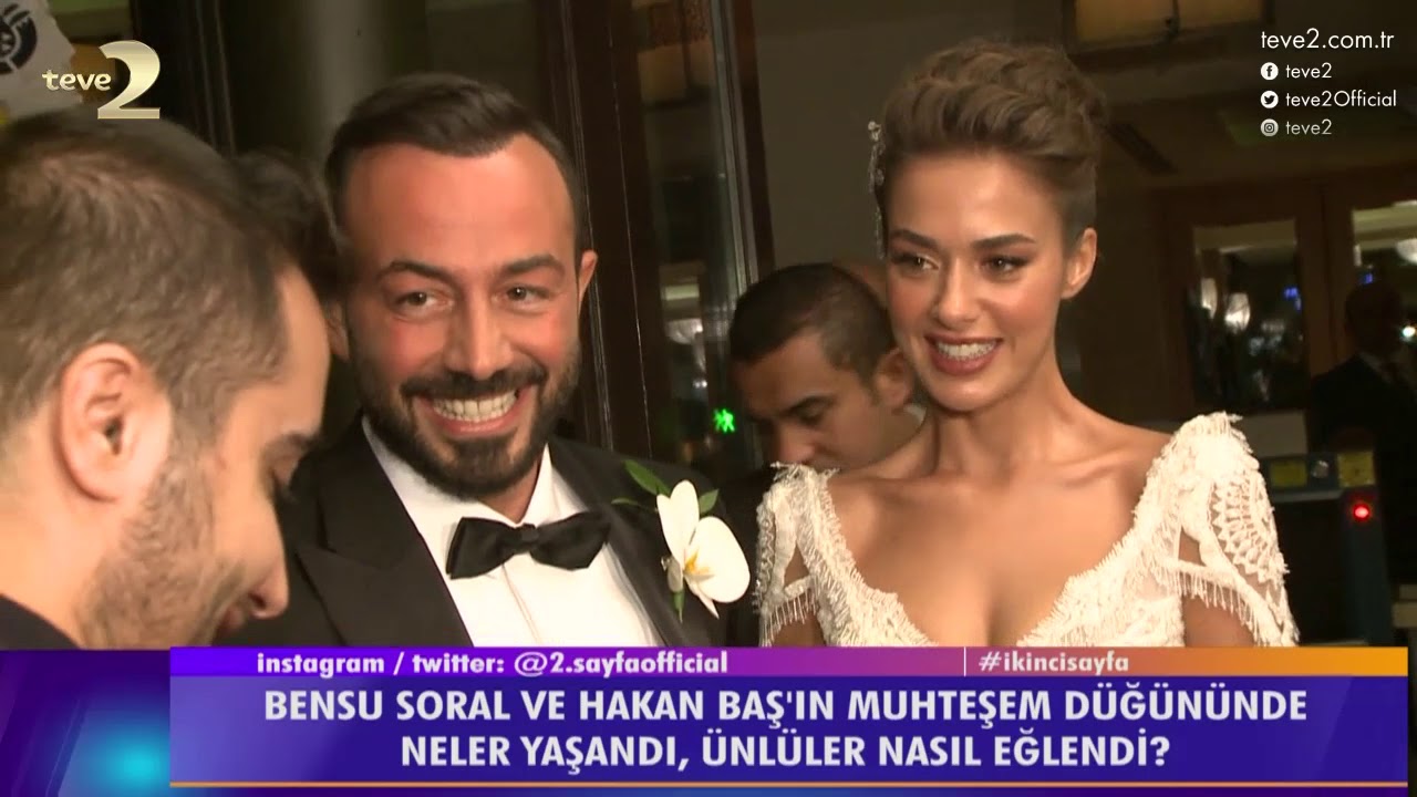 2. Sayfa: Bensu Soral ve Hakan Baş evlendi!