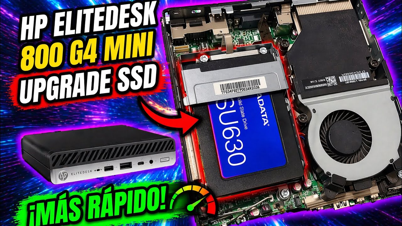 HP ELITEDESK 800 G4 UPGRADE SSD 