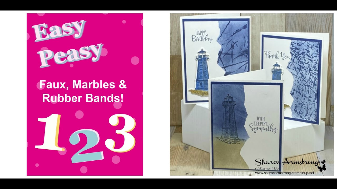 Fun Card Making Techniques That will Amaze You | Easy Peasy 1-2-3