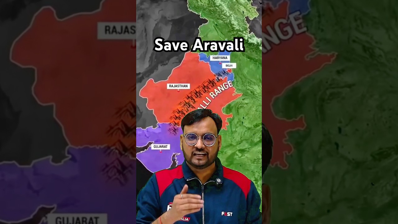 Save Aravali | Latest News Explained in 60 Seconds #aravali #aravalihills #rajasthangk