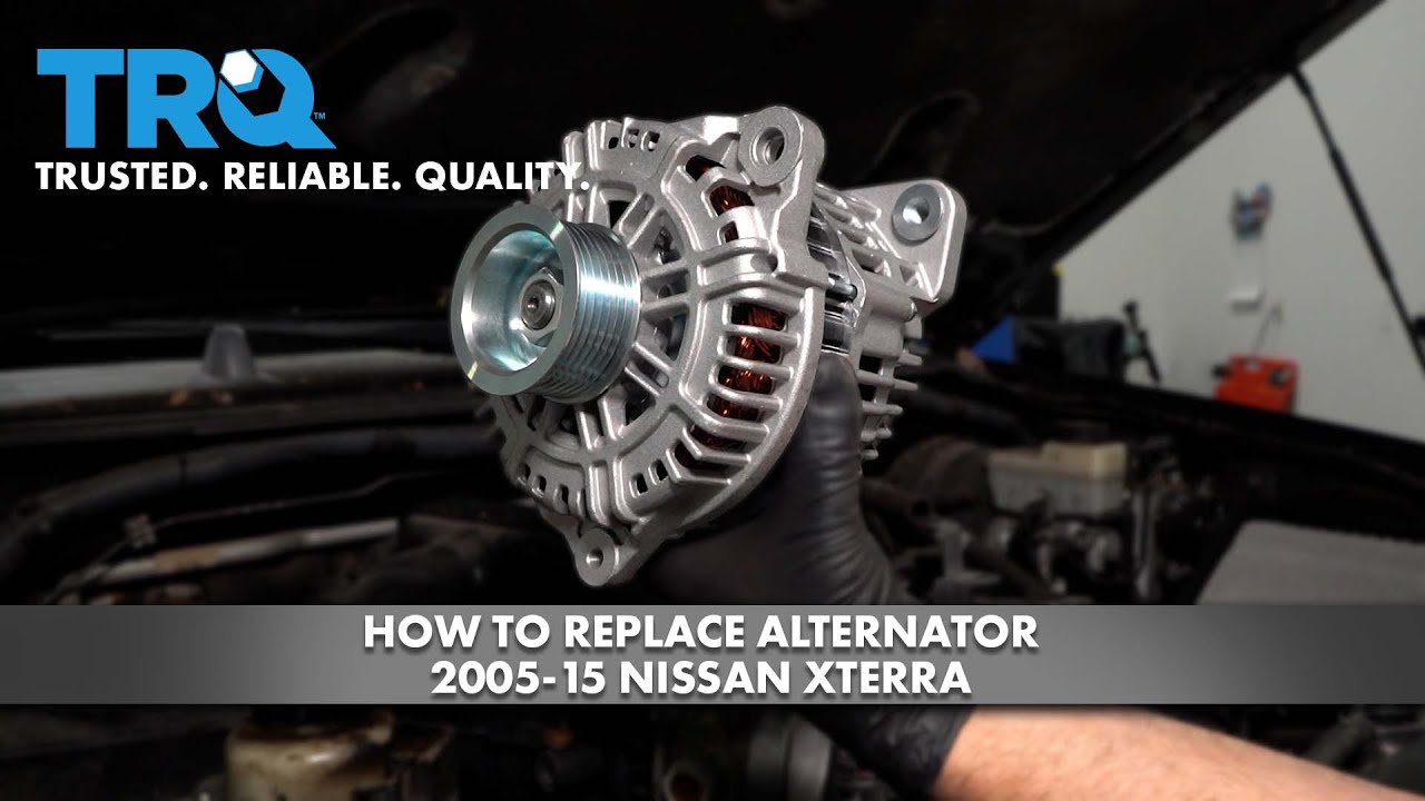 Как заменить генератор на Nissan Xterra 2005–15 годов