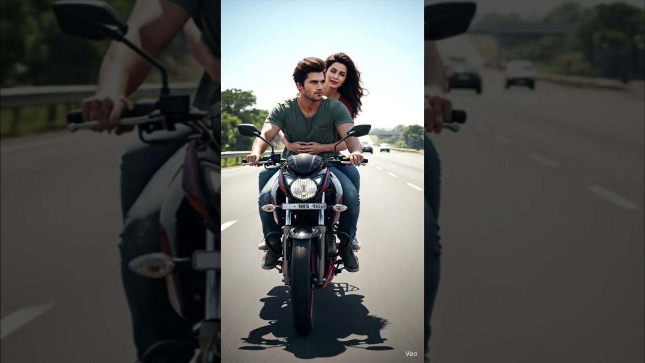 Not By Blood, But By Heart ❤️ | Brother–Sister Long Bike Ride | Pure Bonding