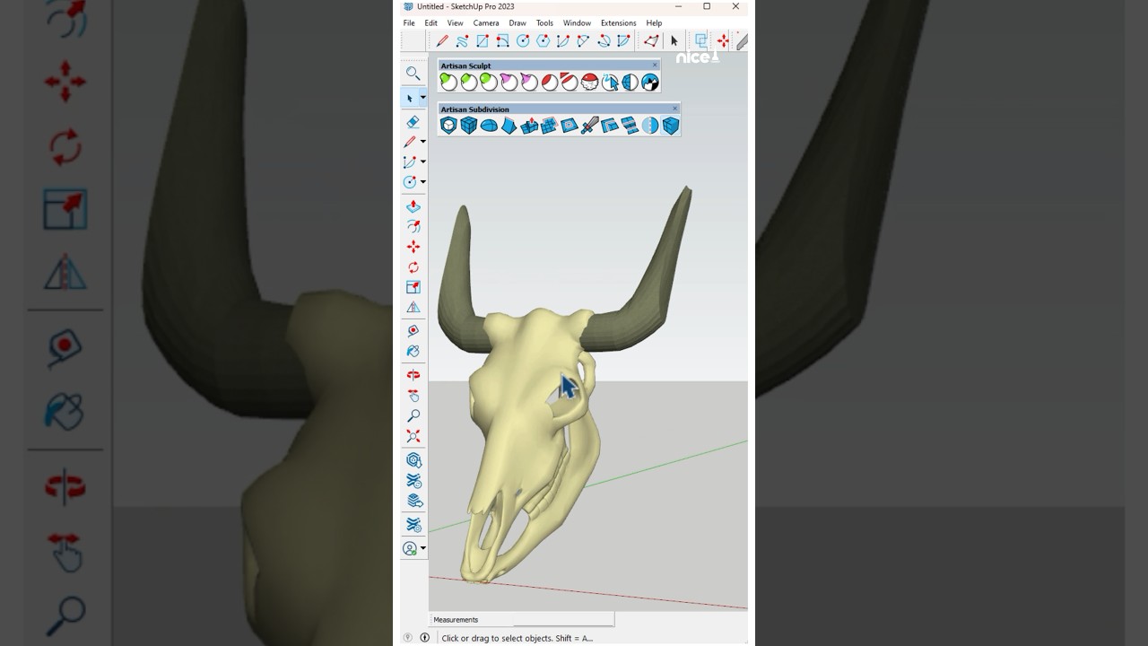 Sketchup tricks #sketchup #nicetower #nice_tower #artisan