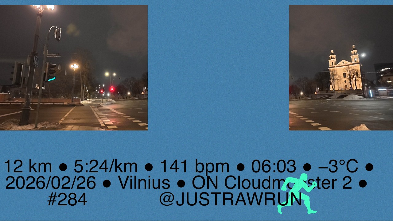 Just Raw Run (284) Distance: 12.25 km. Avg Pace: 5:24/km. Avg Heart Rate: 141 bpm