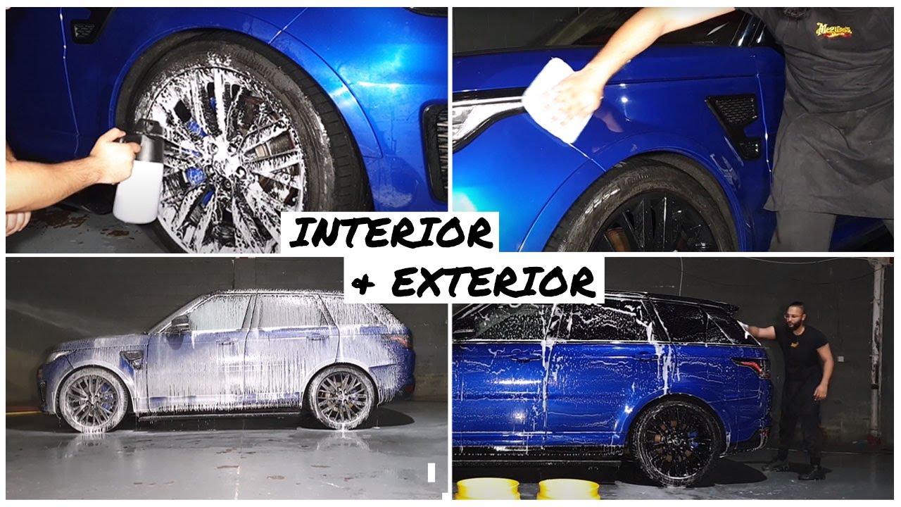 Godzilla Gets a Bath! Range Rover SVR Detailing | ASMR Car Wash & Transformation