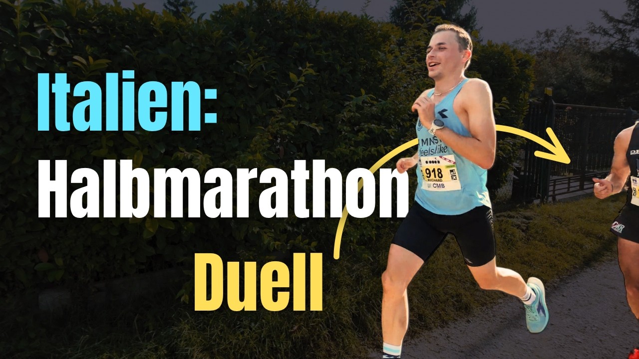 Mein erster Halbmarathon in 2025 🏃🏼‍♂️🇮🇹 Podestchancen? | treviso half race vlog