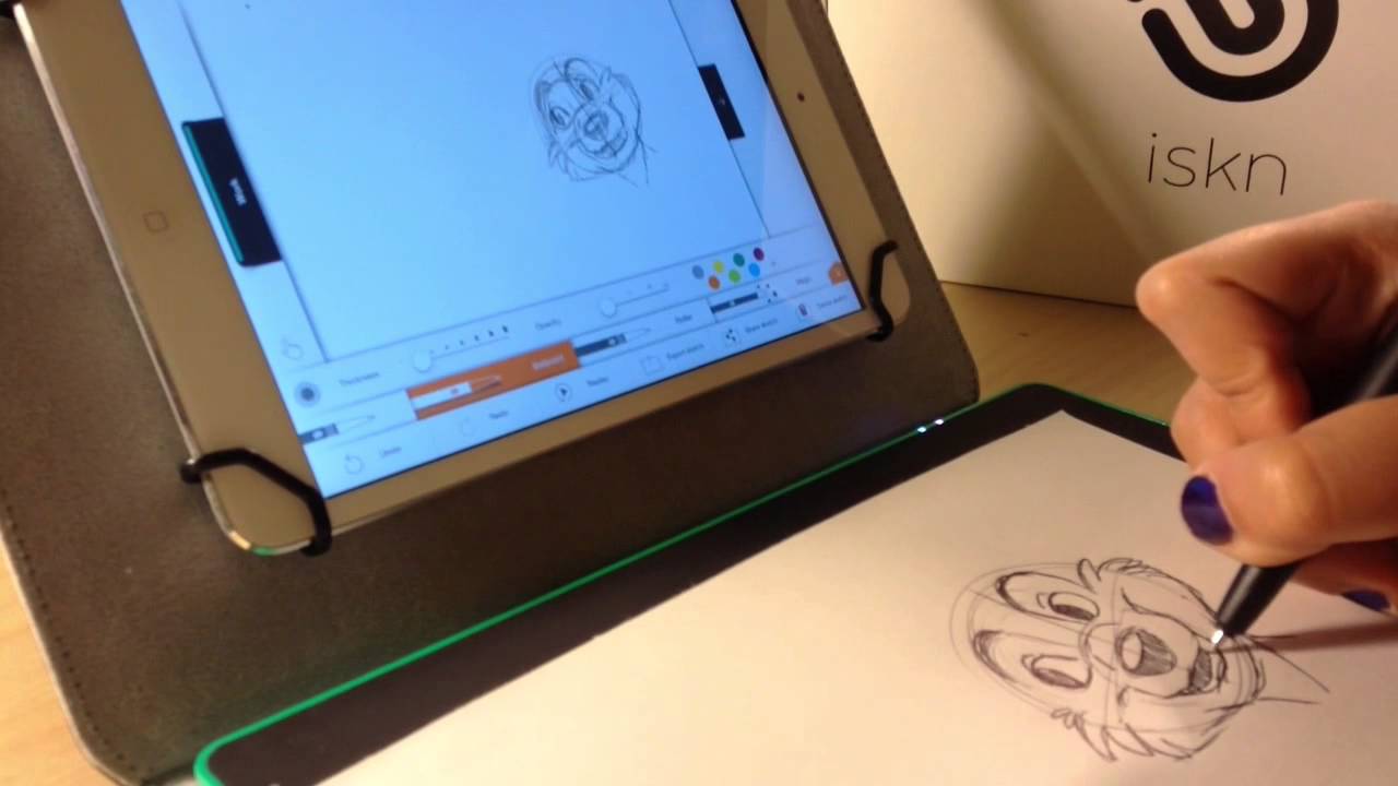 Isketchnote first test sketch by iskn