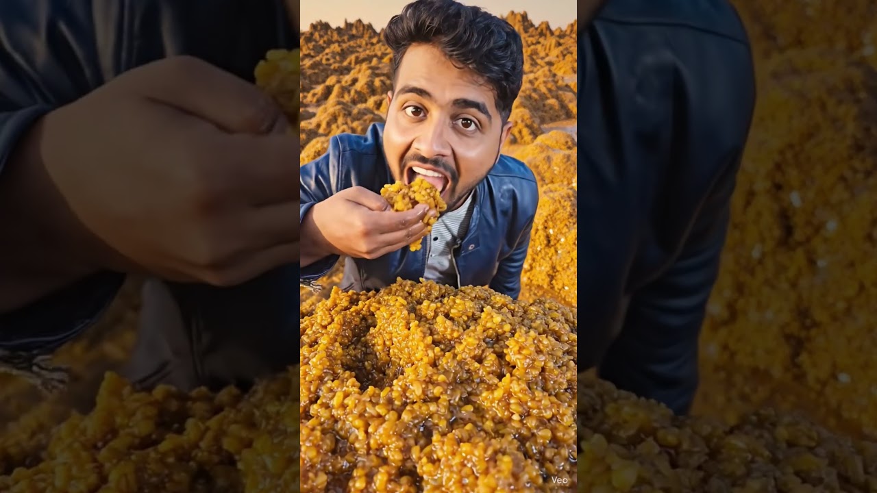 Aaj main aa gaya hoon moong ke halwe ki duniya mein 😍