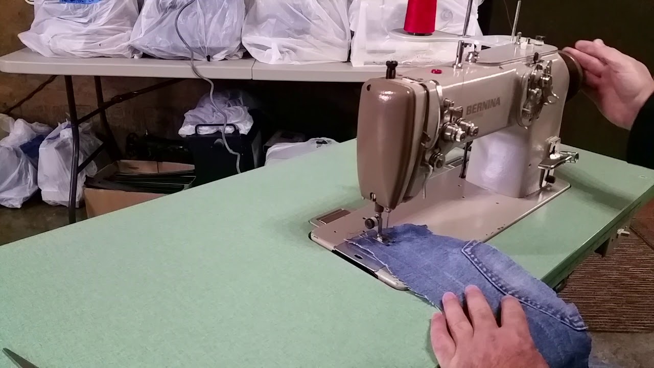Bernina 217-08 demonstration video fully serviced