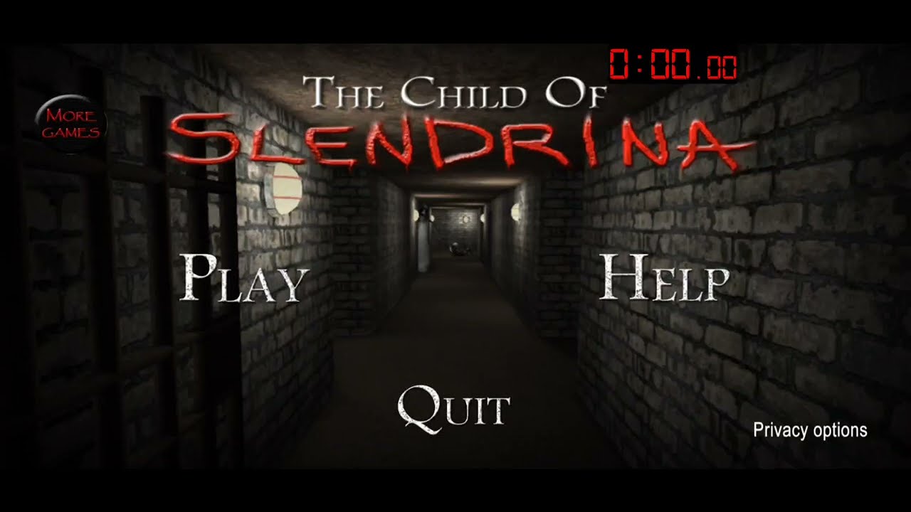 The child of Slendrina | Speedrun  Hard mode