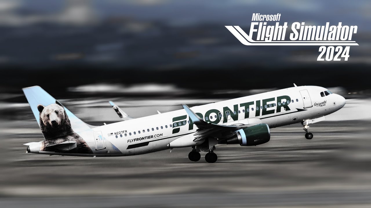 ULTRA/NO FG/NO COMMENTARY AT FS24. FLIGHT (KLGA - KRDU) WITH AIRBUS A320 FENIX - FRONTIER 3313