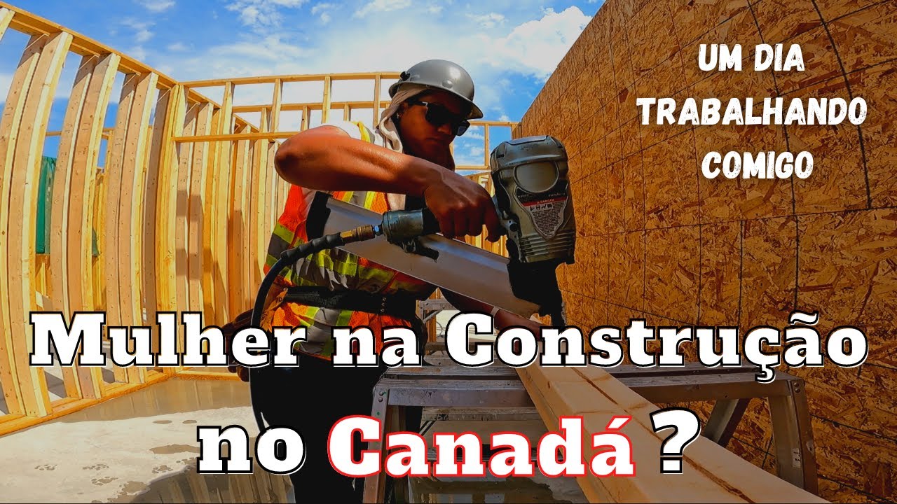Meu dia de trabalho na construção civil no Canadá / Vernon -  BC