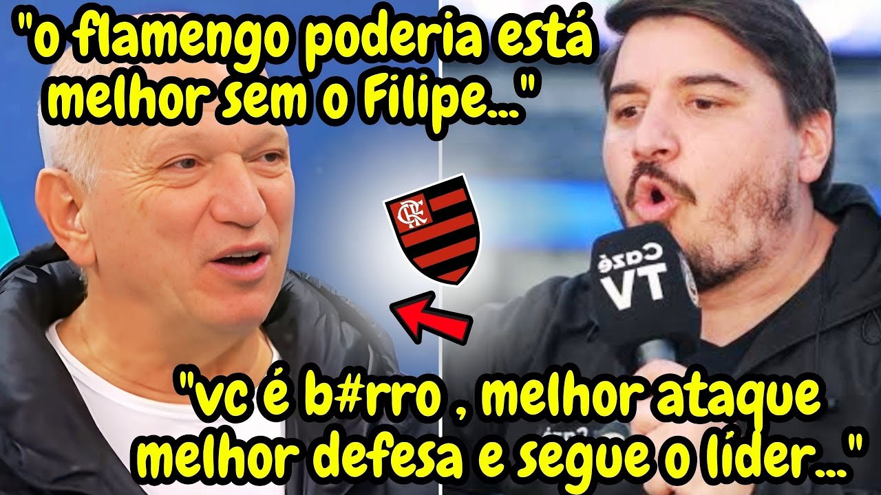 🔥LUIZINHO DA CAZETV JANTOU ELIA JR.!  FLAMENGO É O TIME MAIS BEM TREINADO DO BRASIL!