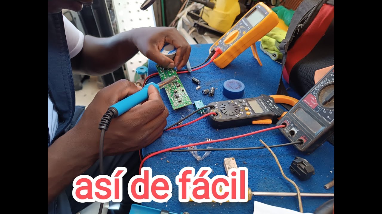 como reparar la tarjeta de nevera haceb