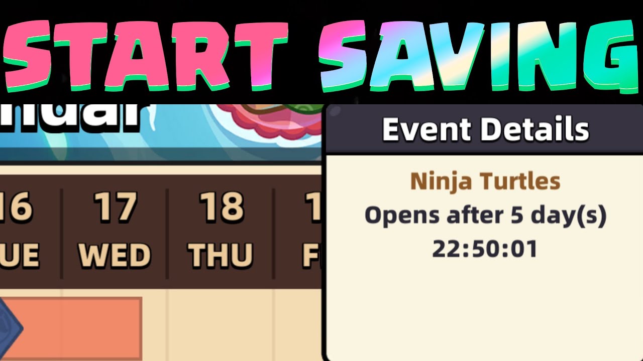 Capybara Go! START SAVING For PHASE 3 of The Ninja Turtles Event!!!
