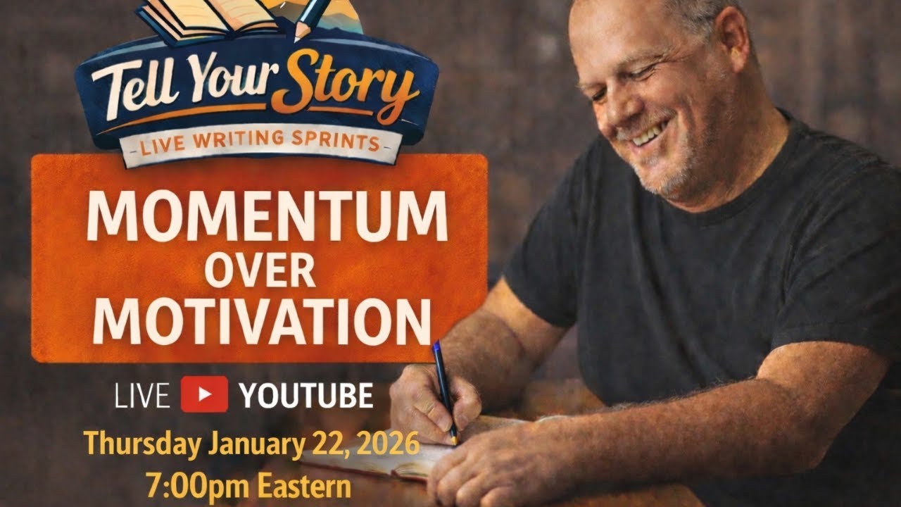 Tell Your Story Writing Sprints: Momentum Over Motivation