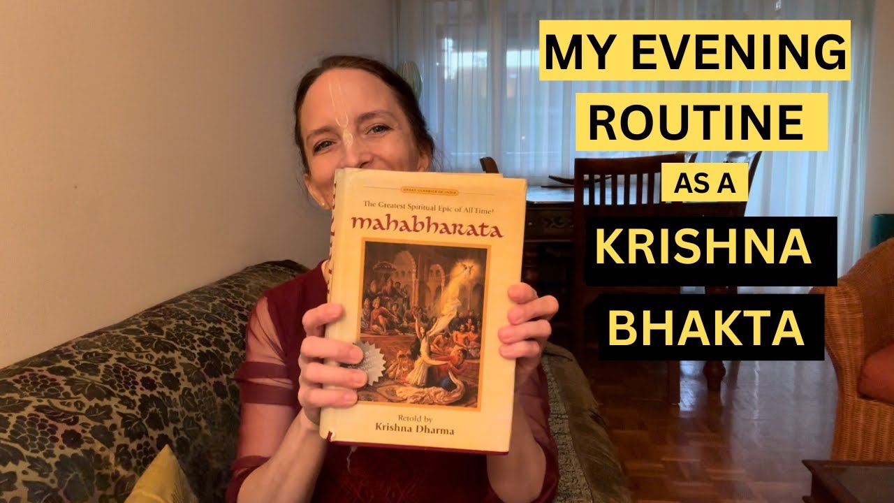 MY EVENING ROUTINE AS A KRISHNA BHAKTA 🙏🏻 🚩🇮🇳