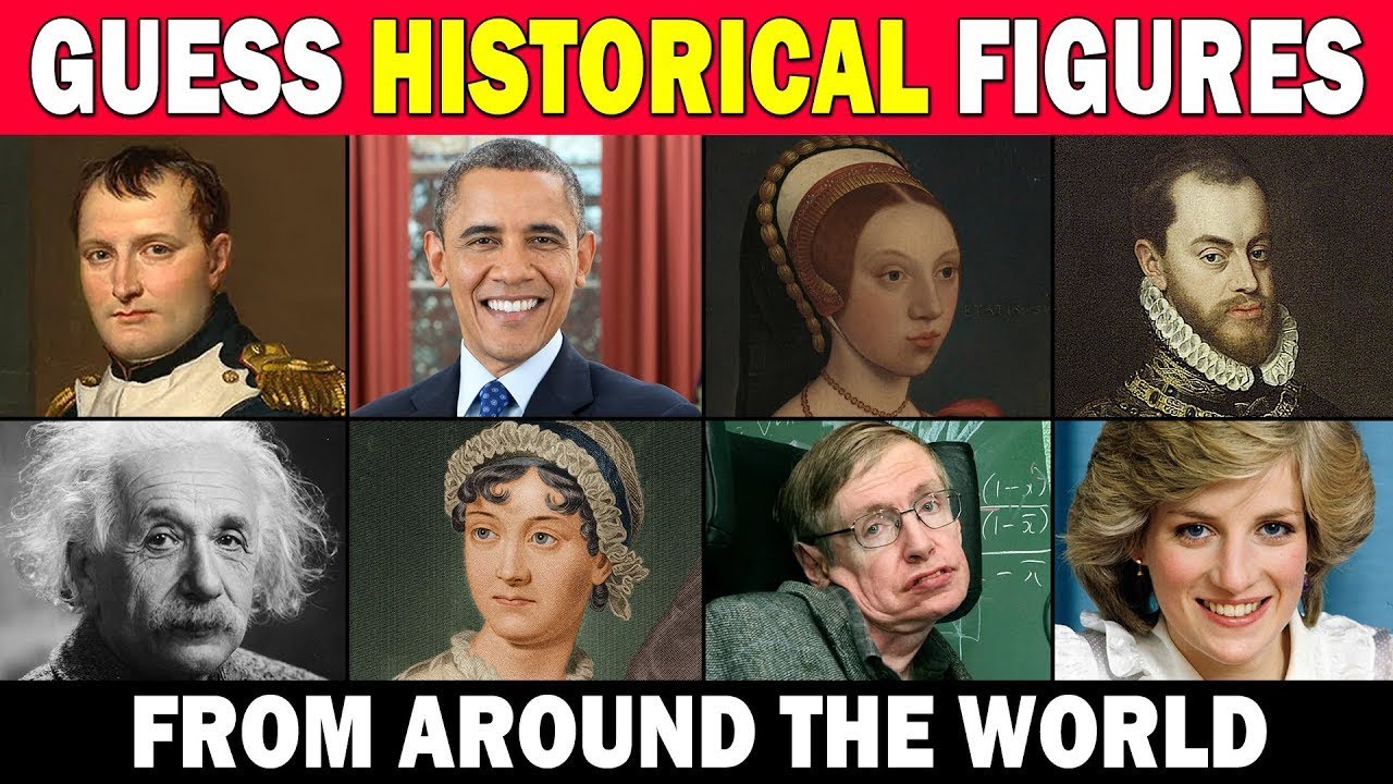 Guess The Historical Figure! | Test Your Knowledge of Iconic Historical Figures