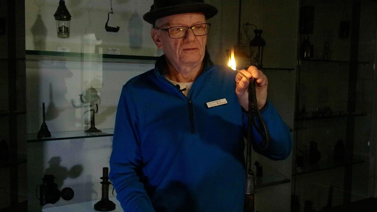 Kienspanlicht, die Nr.1 der Kurzfilmreihe  zur &bdquo;Geschichte der Beleuchtung&ldquo;, Technikmuseum DH-Heede
