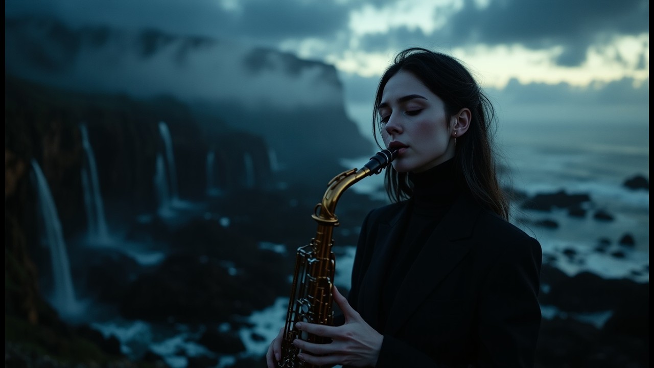 Calm Coastal Jazz: Gentle Saxophone Melodies for Sleep and Relaxation