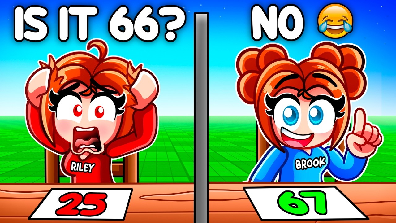 Roblox GUESS THE NUMBER..