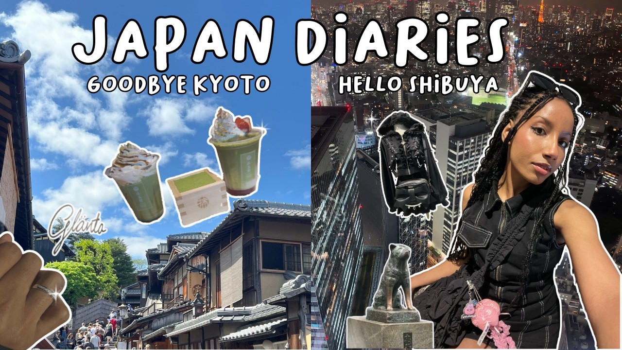 japan diaries 5 ✨ goodbye kyoto... hello shibuya ✨