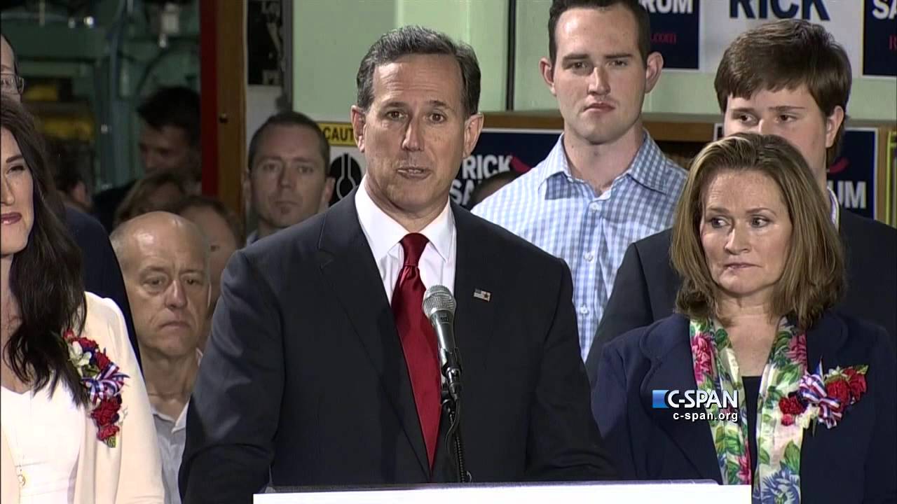 Rick Santorum Presidential Announcement Full Speech (C-SPAN)