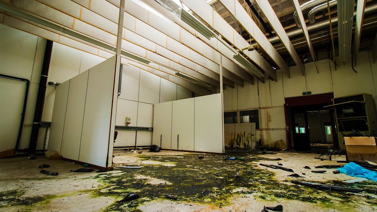The Story Of a Huge Abandoned Tech Factory - Caught by Security