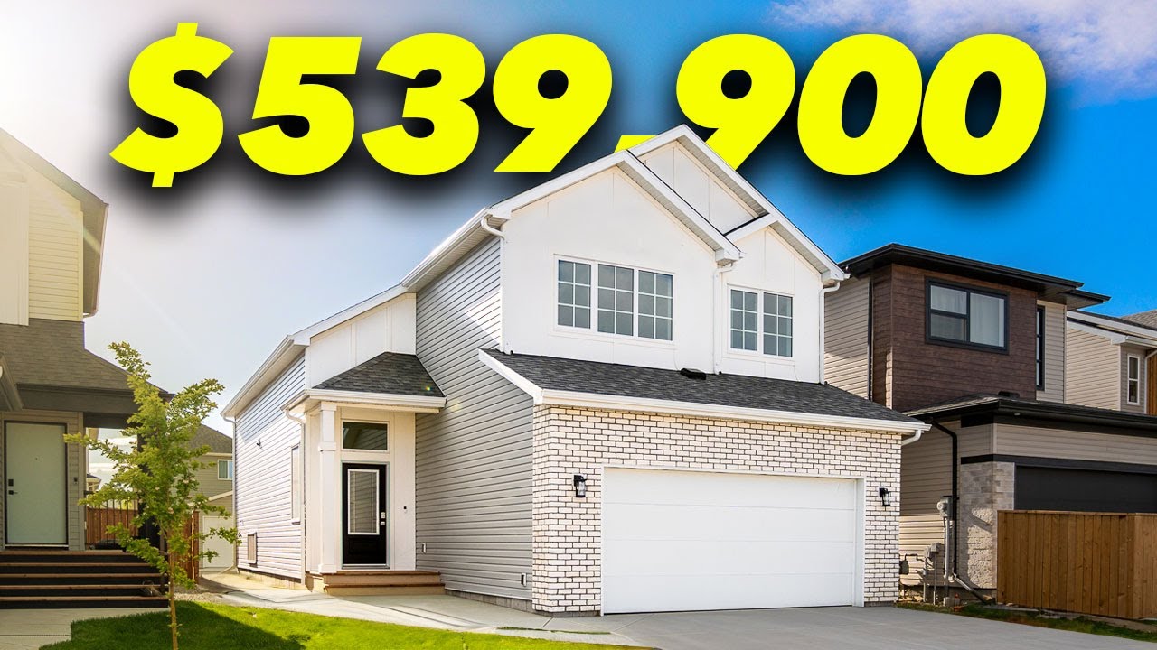 Tour a $539,900 HIGH END New Construction Home in Lethbridge ALBERTA
