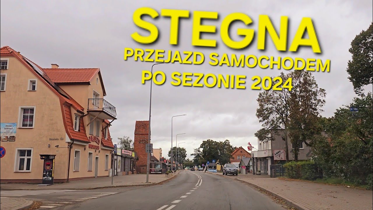 STEGNA - PRZEJAZD SAMOCHODEM PO SEZONIE 2024