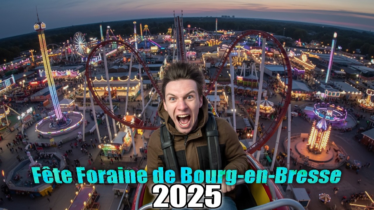 🎢 Le ROLLER COASTER le plus INTENSE de la Fête Foraine - 100% ATTRACTIONS