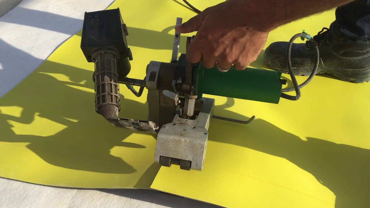 PVC Membrane Waterproofing / Hot air Welding