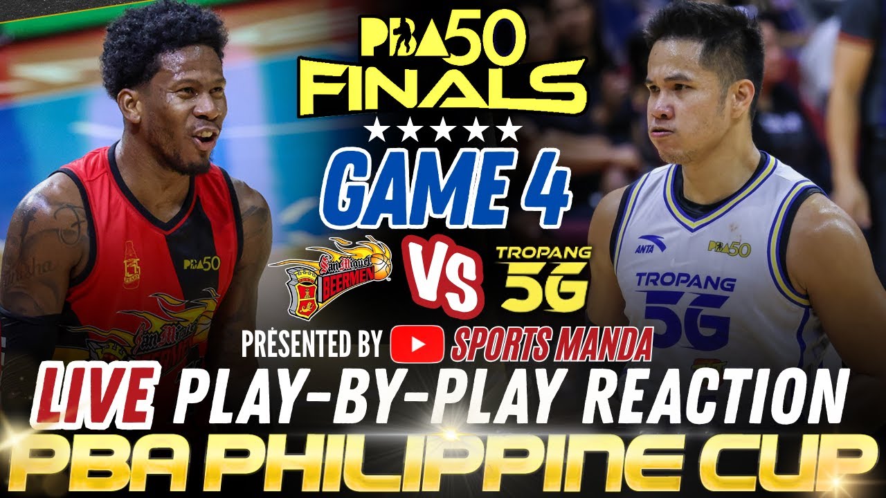 🔴TNT VS SMB │ LIVE GAME 4 of the FINALS - 2026 PBA PHILIPPINE CUP Play-by-Play Reaction & Scoreboard