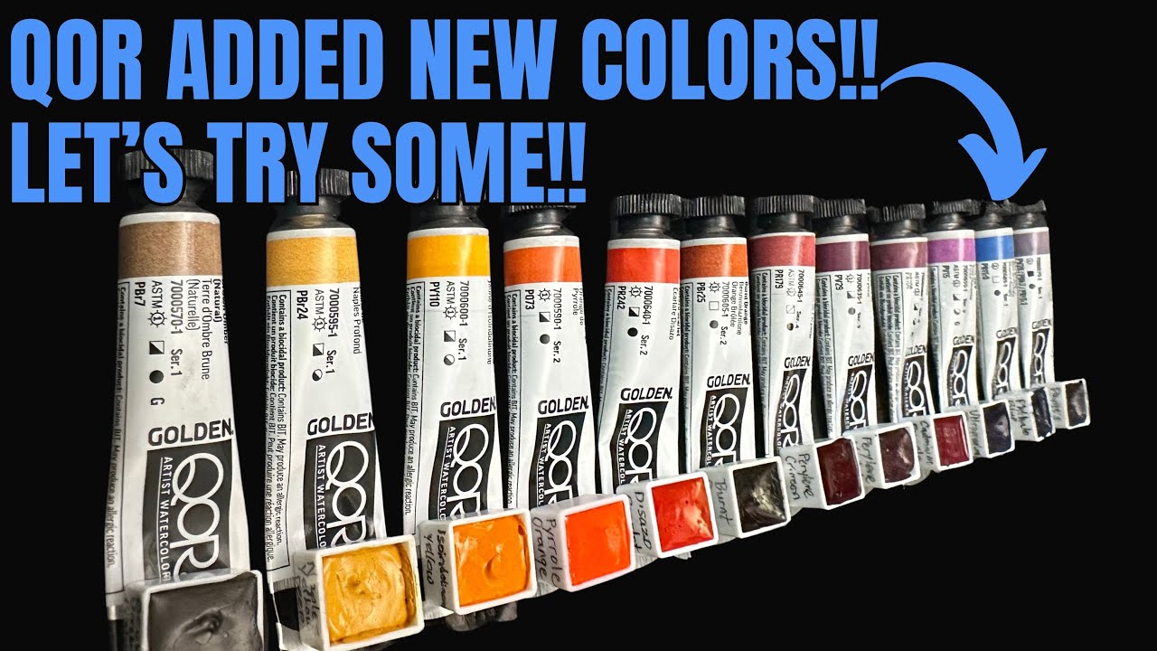 First Look At New Colors Released From QoR in 2024!
