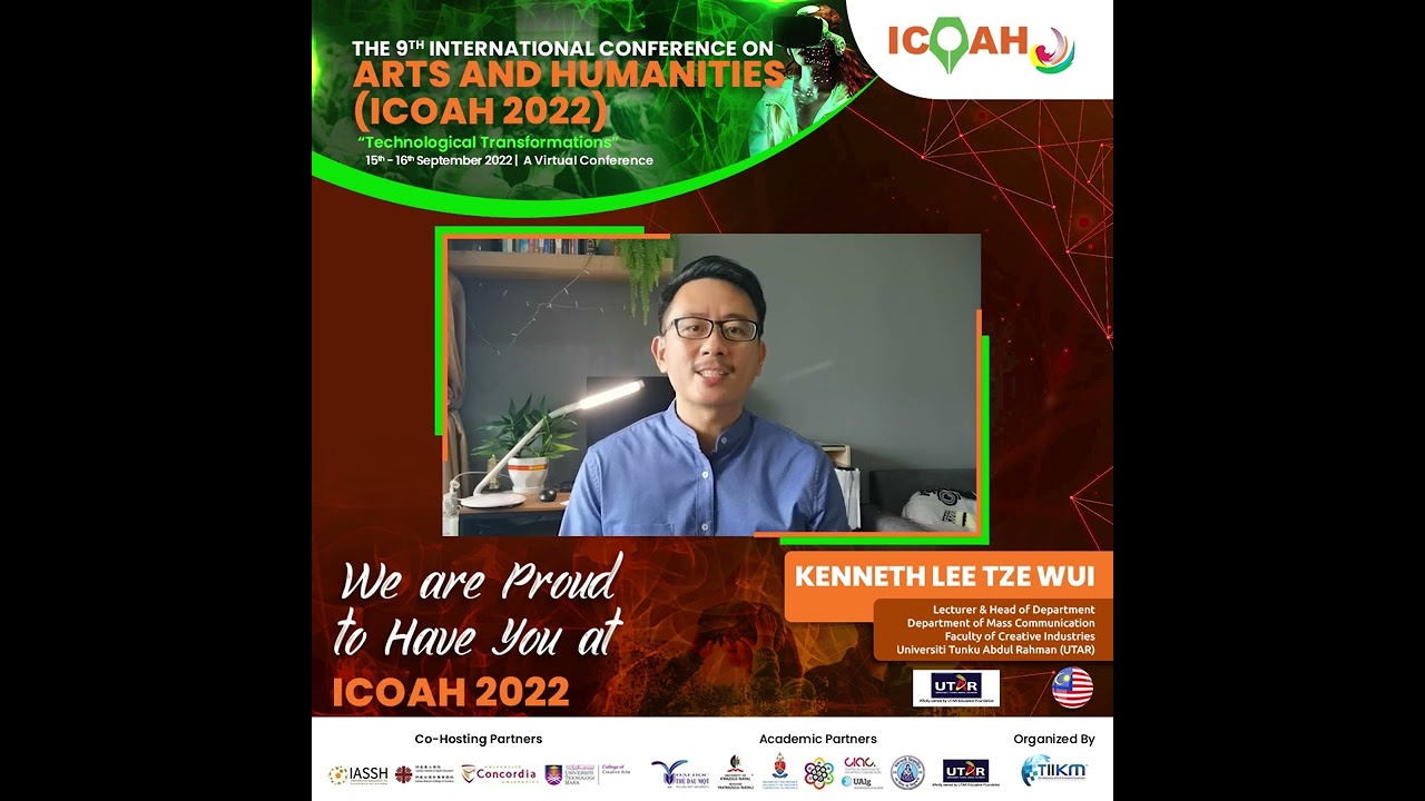 Listen to Kenneth Lee Tze Wui's experience at ICOAH