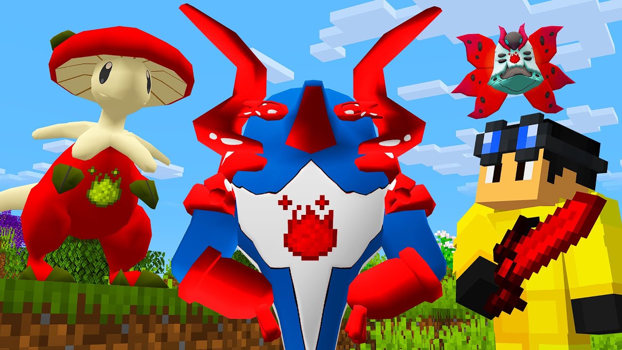 Despertei o Poder das Plantas no Pixelmon Caos