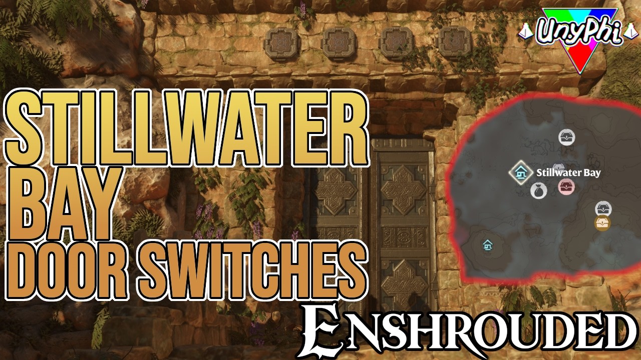 Stillwater Bay Door Switches Location + Heart's Desire Dye Location - Enshrouded Veilwater Basin 0.9
