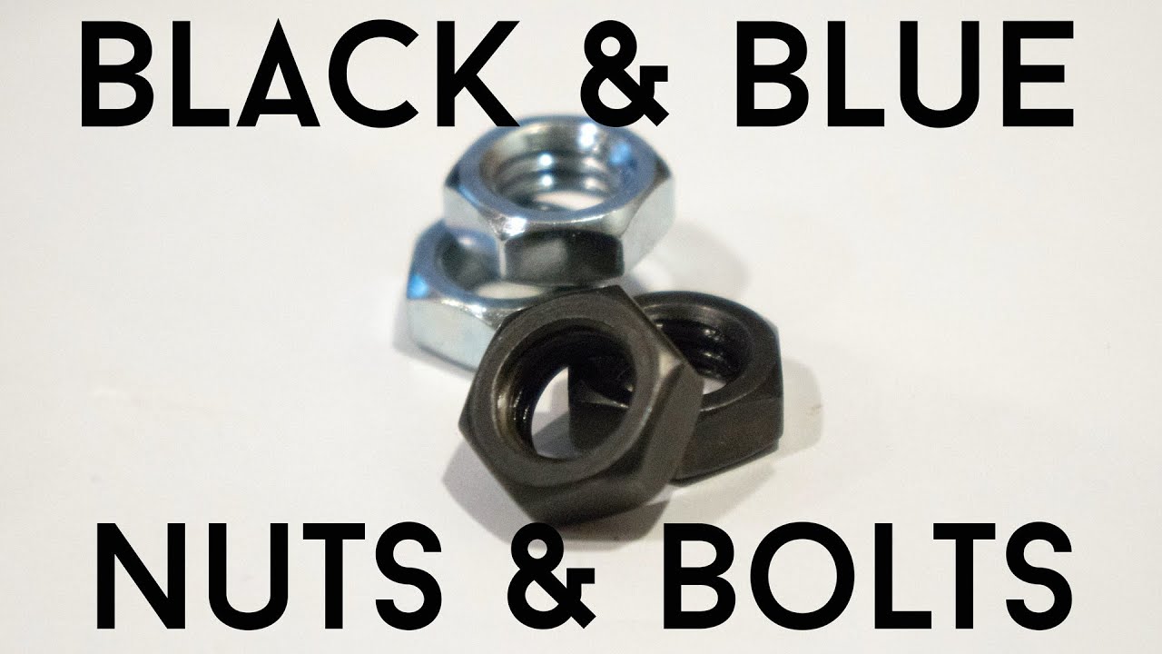 How to Blacken (or Blue) Steel Nuts and Bolts with Cold Bluing