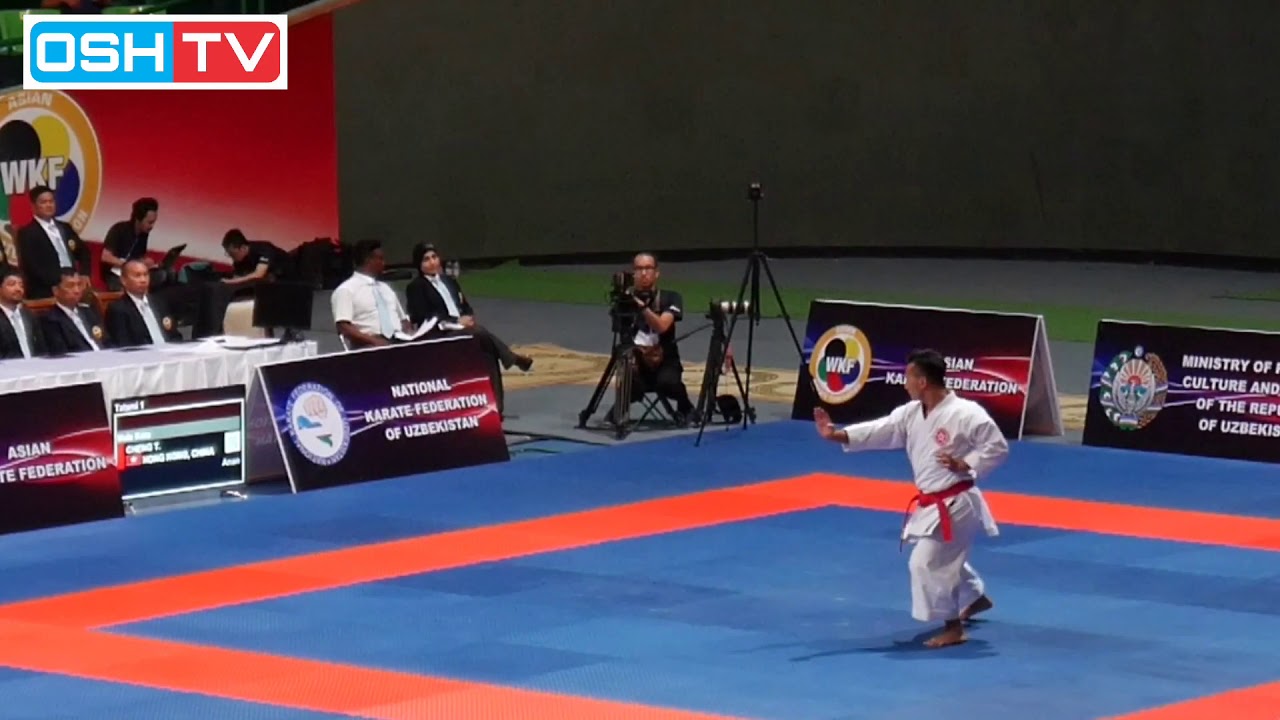 Cheng Tsz Man Chris (Hong Kong) - Anan in AKF Championship Tashkent, Uzbekistan 2019
