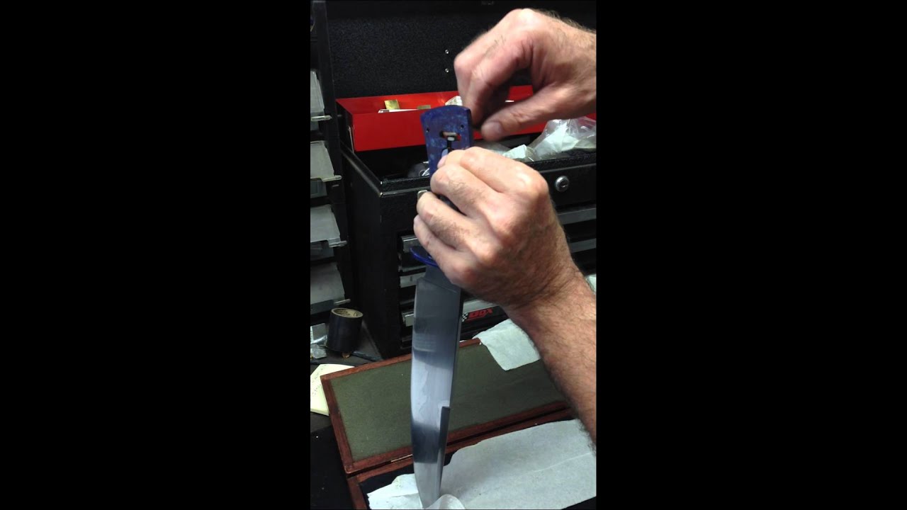 Frame Handle Knife by ABS Mastersmith Dwight Phillips
