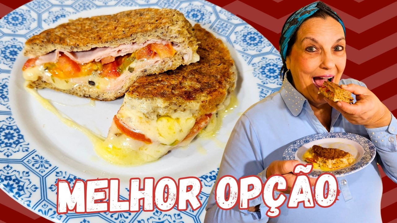 COM ESSA RECEITA LOW CARB VOCÊ NÃO VAI MAIS COMPRAR PÃO DE FORMA