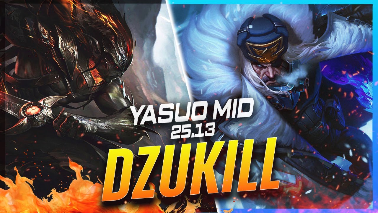 Dzukill - Yasuo vs Swain MID Patch 25.13 - Grandmaster Yasuo Gameplay